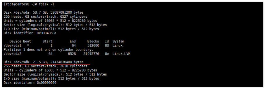 Linux虚拟机扩展根分区—数据盘篇  第2张