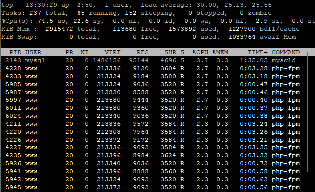 linux主机通过top看CPU性能指标  v2rayn节点 第2张