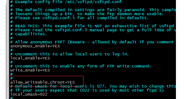 云服务器 Linux vsFTPd 报错 500 OOPS: vsftpd  第2张